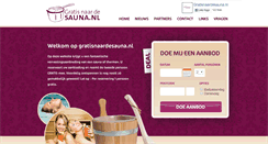 Desktop Screenshot of gratisnaardesauna.nl